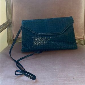 Halls and Swanson’s Italian leather purse